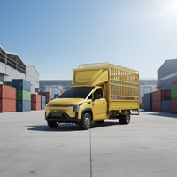 Camion de livraison Wuling de type PHEV, dernier modèle, avec un grand espace de conteneur de 11 m³, haute performance, protection de l'environnement, aspect luxueux