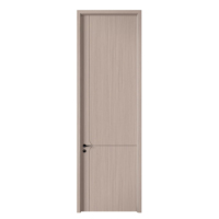 Portes Intérieures Modernes en Bois pour Chambre à Coucher – Design Contemporain, Surface Finie Imperméable pour Maison, Appartement, Hôtel, Bureau (Vente en Gros)