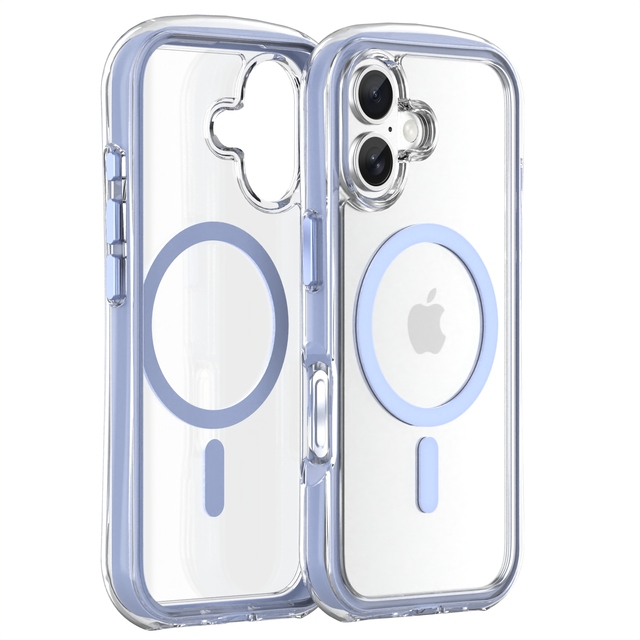 Mobile Phone Protective Crystal Clear Anti Yellow Magnetic Case for Iphone 17