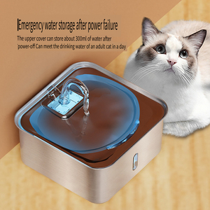7L grande capacità in acciaio inox cane fontana di acqua per Mult gatti automatico Pet distributore di acqua per cani fontana - Product Image 4