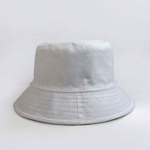 Wholesale Fisherman's <b>Hat</b> Solid Color Men and Women Outdoor Sun Bucket <b>Hat</b> Custom - Product Image 4