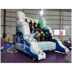 Jeu de lancer d'anneaux gonflable interactif commercial <span class=keywords><strong>Mini</strong></span> Seals Hoopla pour événements et fêtes, pour enfants et adultes, prix usine - Product Image 3