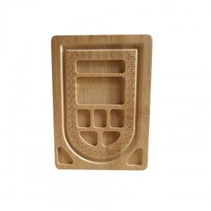 Bambus Perlen-Messbrett Werkzeug Schmuck-Design-Matten Perlen-Armbänder DIY-Armbänder Halsketten Perlen-Design-Bretter Armband-Herstellungs-Tablett - Product Image 2