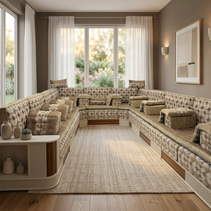 Arabic Majlis majlis style sofa classic design Elegant living room set Luxury corner seating Space-saving design - Product Image 3