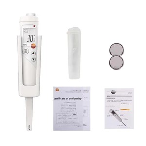 เทอร์โมมิเตอร์วัดอุณหภูมิอาหารแบบปากกา Testo 106, หัววัด NTC ขนาดบางพิเศษ 2.2 มม., เครื่องวัดอุณหภูมิกันน้ำระดับ IP67 - Product Image 3
