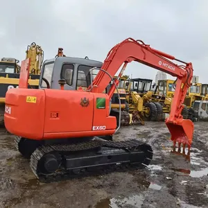 Excavadora Hitachi ZX60 Usada en Buenas Condiciones, Excavadora Hitachi Ex60 de Segunda Mano en Stock - Product Image 4