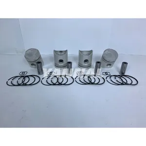 Cho các bộ phận động cơ ISUZU da220 Piston với vòng piston và Bộ đệm đầy đủ bán trực tiếp nhà máy