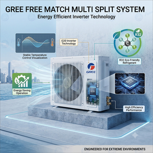 Climatisation Multi-Split <span class=keywords><strong>GREE</strong></span> A+++ 18000-42000 Btu R32 220V 50Hz pour Projet Économie d'Énergie France - Product Image 3