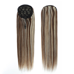 Extension per Coda di Cavallo all'Ingrosso con Clip di Alta Qualità, Coda Avvolgente in Capelli Umani al 100% - Product Image 3