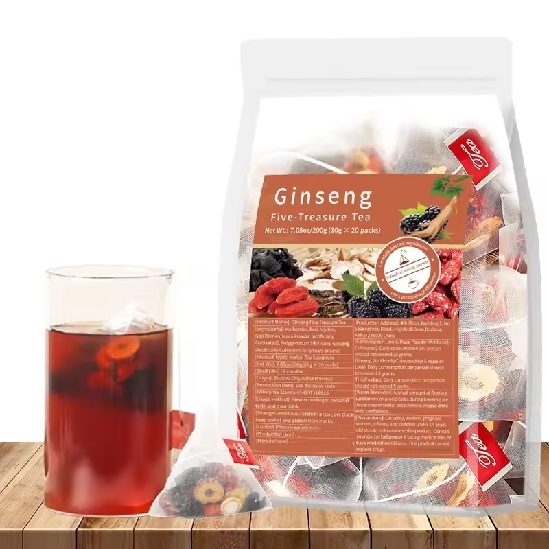 14Thé aux cinq trésors au ginseng