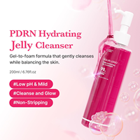 Gel Nettoyant Hydratant PDRN au Collagène, Glycérine, Céramides et Acide Hyaluronique – Doux, Faible pH, Nettoyage Profond des Pores, Équilibrant le Sébum, Exfoliant