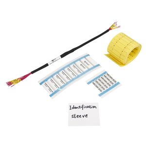 Có thể in nhiệt co lại nhãn nhiệt co lại Cáp nhận dạng ống Cáp đánh dấu tay áo - Product Image 2