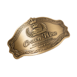 Pegatinas Adhesivas Metálicas Impermeables Personalizables con Logotipo, Formas y Tamaños a Medida para Marca Empresarial, Decoración del Hogar y Proyectos de Manualidades - Product Image 1