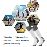 Chaussettes de compression personnalisées jusqu'aux genoux |   Chaussettes de sport anti-fatigue et amortissantes |   Chaussettes personnalisées avec logo de marque privée