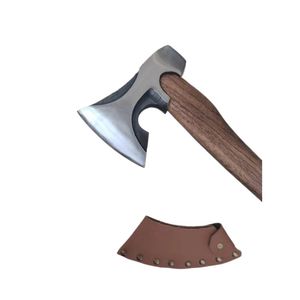 High Carbon Steel <strong>Axe</strong> Head with Wood Handle Flat Head Industrial Grade Outdoor Camping Carpenter DIY Woodchopping <strong>Tree</strong> <strong>Cutting</strong> - Product Image 2