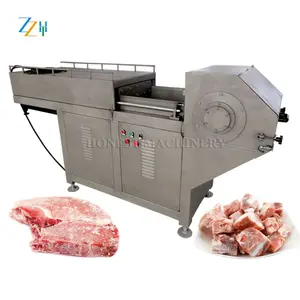 Grande Capacidade Congelada Carne De Porco Slicer Cortador/Carne Congelada Dicer Dicer Cortador De Carne De Porco Congelado