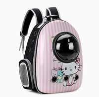 Sac à dos de transport pour chat portable, étanche, à coque rigide, en PC transparent, avec fenêtre bulle, pour l'extérieur