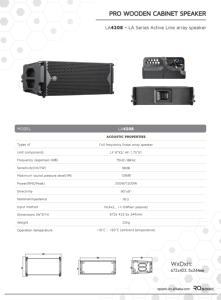 Sistema <span class=keywords><strong>de</strong></span> PA <span class=keywords><strong>de</strong></span> Madera Accuracy Pro Audio LA4208, Altavoces <span class=keywords><strong>de</strong></span> Línea <span class=keywords><strong>de</strong></span> Arreglo Pasivo Dobles <span class=keywords><strong>de</strong></span> <span class=keywords><strong>8</strong></span> Pulgadas para Conciertos en Escenario - Product Image 6