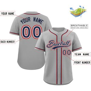 Custom <b>Baseball</b> Jersey Button Down Stitched Personalized Unisex Adult Breathable Sports Uniform For Men Women Youth - Product Image 3