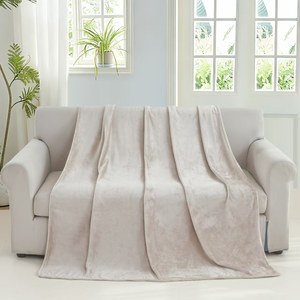 Fei Yue Vente en gros de couvertures en flanelle tricotée douces et moelleuses personnalisées, couvertures en flanelle bon marché - Product Image 5
