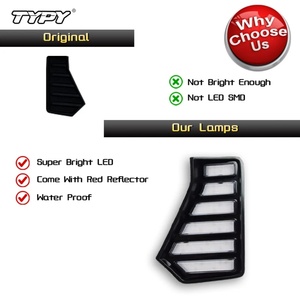 TYPY <b>for</b> Toyota Tacoma LED Daytime <b>Running</b> <b>Lights</b> Front Bumper Driving Headlights White Yellow Car Accessories 2023-2024 - Product Image 3