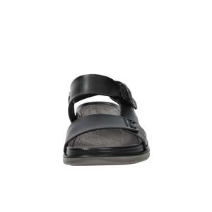 Sandales basses pour homme Valleverde, noires, taille 43, talon de 3 cm - Product Image 3