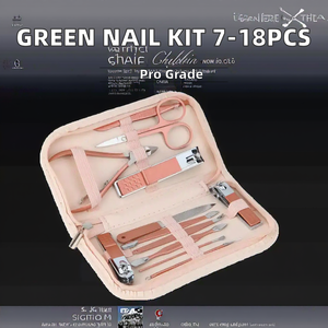 Juego de Cortaúñas Profesional de Lujo Creativo, Clásico, de Acero Inoxidable, 12 en 1, Herramientas de Manicura y Pedicura, 7/10/12/18 Piezas - Product Image 2