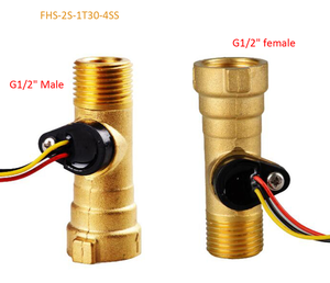 เซ็นเซอร์วัดการไหลของเหลว SZFAST FHS-2C ทำจากทองเหลือง G1/2 G3/4 1.0 Mpa 2LPM 3LPM -20 ถึง +85C ติดตั้งแนวนอน/แนวตั้ง สวิตช์ควบคุมการไหลของของเหลว IP67 - Product Image 2