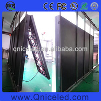 Letrero LED para Montaje en Pared Exterior con Panel Frontal Deslizable, Fácil Instalación, Pantalla LED, Wifi, 3G, 4G, Valla Publicitaria con Video