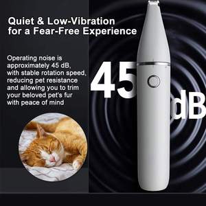 Kit de Aseo para Mascotas Recargable por USB, Máquina Cortadora de Pelo, Removedor de Pelo para Perros y Gatos - Product Image 2