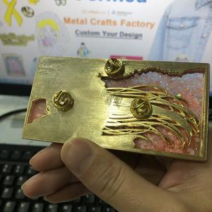 ปรับแต่ง Quicksand Charm Pin ปก <span class=keywords><strong>Sesshomaru</strong></span> การ์ตูนอะนิเมะชุบทองเหลวเคลือบ Pin - Product Image 2