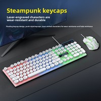 Ensemble clavier et souris filaire T-WOLF TF210, clavier de jeu RGB, ensemble clavier et souris pas cher