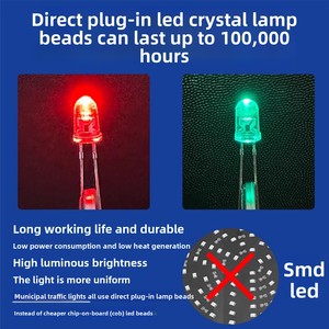 Luces Intermitentes <span class=keywords><strong>de</strong></span> Señalización <span class=keywords><strong>de</strong></span> Tráfico, Vallas para Básculas <span class=keywords><strong>de</strong></span> Pesaje, Cruces Ferroviarias, LED Inteligente <span class=keywords><strong>de</strong></span> Doble Color Tipo 200/300 - Product Image 3