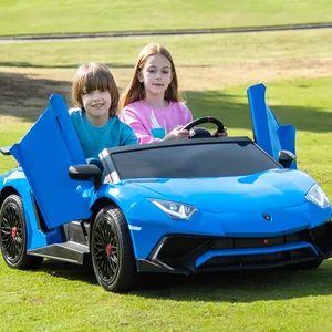 oversize 2 seaters licensed adult kids 4 engines 24V electric powerwheels new design ride on car with remote control