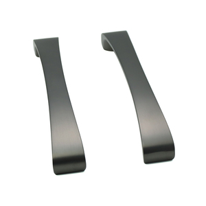 OEM Gun metal Finished Möbel griffe Knöpfe für Schränke Kommoden Schublade Küchen tür Zug griff Schlafzimmer Wohnzimmer im Freien - Product Image 6