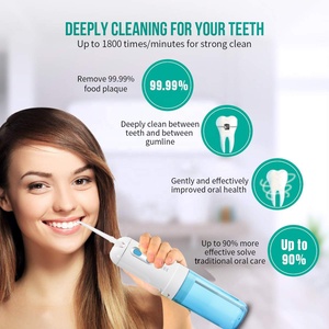 Carepik OEM IPX7 Negro 200ml <span class=keywords><strong>Irrigador</strong></span> Bucal Dental Roman Mini Pro, <span class=keywords><strong>Irrigador</strong></span> de Agua con Logotipo, Máquina de Curvado Redondo, Proveedor Chino - Product Image 3