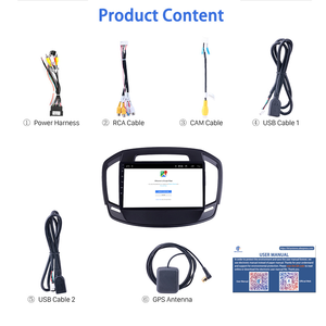 Soporte de 9 pulgadas Mirror Link Wifi Android 9,1 Radio de coche con BT para Buick <span class=keywords><strong>Regal</strong></span> 2014 2015 2016 2017 - Product Image 3