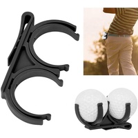 Portable Rotatif Pliant En Plastique Porte-Balle De Golf Clip Outil Accessoire Pince De Balle De Golf Support De Stockage Avec Clip De Ceinture De Golf
