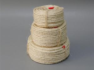 Tali <span class=keywords><strong>Sisal</strong></span> 1/4 inci 6mm fleksibel ramah lingkungan Biodegradable DIY kucing gores memperbaiki tiang penggaruk menara pengganti serat - Product Image 4