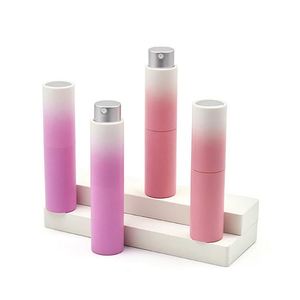 Wholesale 8ml 10ml Spray <b>Bottle</b> Portable <b>Pink</b> Rotating Mouth Spray Atomizer Travel/Pocket Perfume <b>Bottle</b> Logo Available - Product Image 4