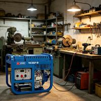 Groupe électrogène diesel à châssis ouvert 3 kVA, 2,8 kW, refroidi par air, monocylindre, portable