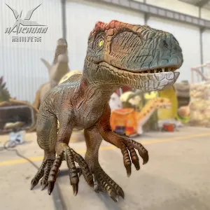 Thực tế Velociraptor Kích thước cuộc sống animatronic khủng long để bán