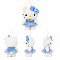 Porte-clés en peluche Hello Kitty, le plus vendu, jouets en peluche de 4 pouces, animaux en peluche mignons et kawaii, idéal pour les magasins de jeux d'arcade