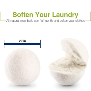 Boules de laine de feutre 100 % laine de Nouvelle-Zélande biologique pour sèche-linge, vente en gros - Product Image 6