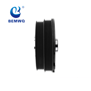 11232247565 BEMWQ caucho negro Auto motor piezas cigüeñal polea para <span class=keywords><strong>BMW</strong></span> <span class=keywords><strong>E46</strong></span> <span class=keywords><strong>N47</strong></span> - Product Image 5