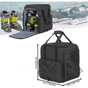 Muestra Gratuita, Bolsa de Viaje para Casco de Snowboard, Bolsa para Botas de Esquí Personalizada, Bolsa de Almacenamiento Impermeable para Equipo de Patinaje, Suministro de China - Product Image 6