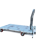Chariot élévateur hydraulique compact pliable, neuf, transpalette électrique, hauteur de levage 1000 mm, batterie au plomb-acide pour la vente au détail