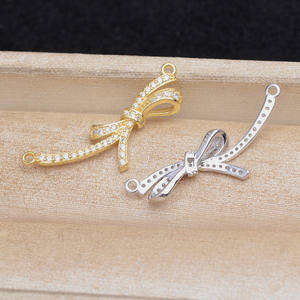 Accesorios de Plata S925 con Diseño de Lazo, Versátiles, para DIY, Perlas Huecas con Orificio Pasante, Colgantes y Dijes Finos 5706 - Product Image 2