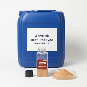 Flavolink R-BFP Base (sans bœuf) Poudre d'arôme Halal Premium pour l'amélioration de la saveur des aliments et des friandises pour animaux de compagnie, sans bœuf, 20 kg/boîte - Product Image 2