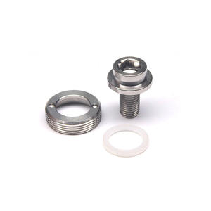 Vis de pédale de vélo M4 personnalisées - Tête Torx <span class=keywords><strong>plate</strong></span> antidérapante pour VTT et vélos pliants, boulon à clé Allen, vis à tête <span class=keywords><strong>plate</strong></span> croisée - Product Image 2